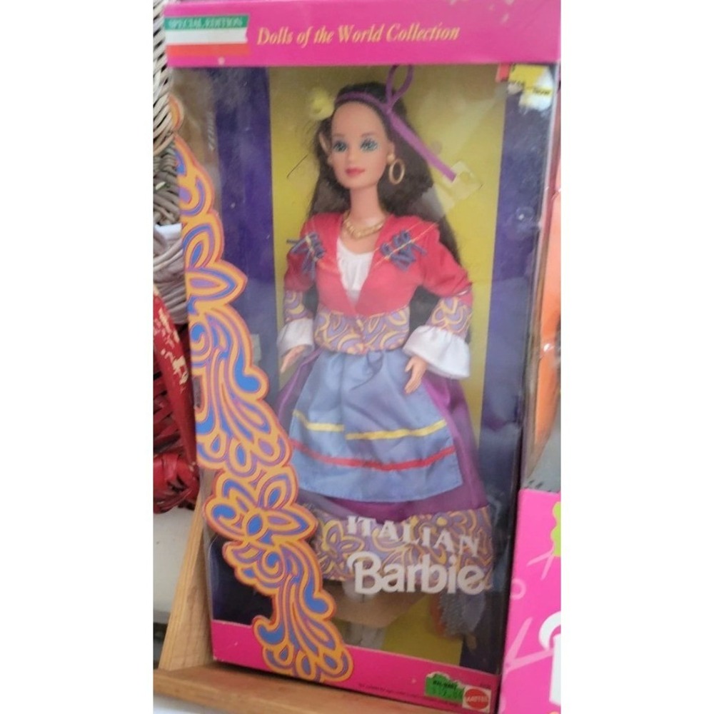 1975 Mattel Italian Barbie Dolls of the World 11.5in New Special Edition 2256